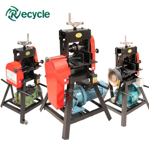 Máquina de corte automática de cabos elétricos de reciclagem de fios de cobre de sucata 68*58*112 cm