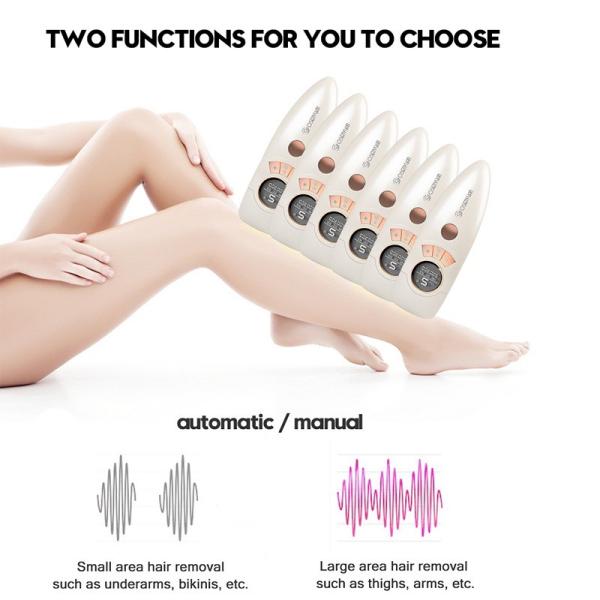 4 In1 Home Beauty Machine 500000 Pulsed IPL Laser Hair Removal Permanent Epilator Armpit