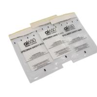 Sac chimique à obturation automatique scellé à haute pression transparent témoin pour le laboratoire d'hôpital