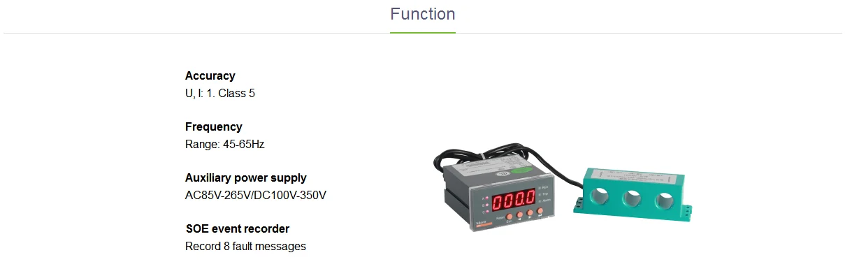 Acrel ARD2-250 Тайм-аут запуск сверх нагрузки дисбаланс блокировка короткого замыкания 55KW 75KW 90KW 110KW 132KW защитник мотора