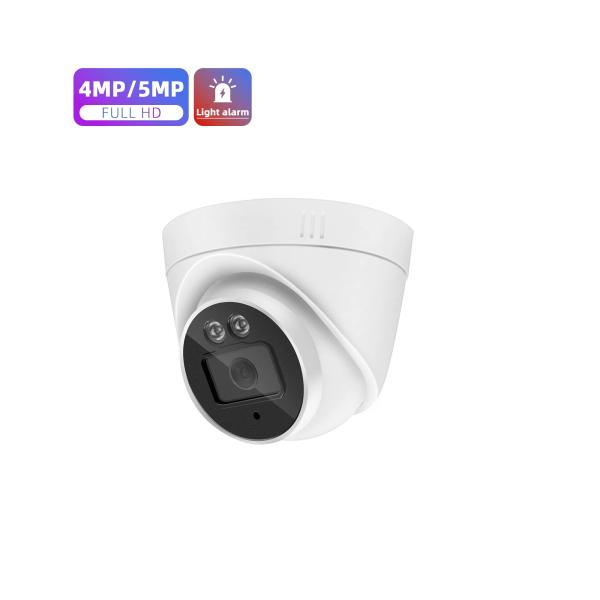 IP Network HD Full Color Camera with Audio AI Human Detect Dome Smart IR POE Camera Night Vision  CCTV Camera