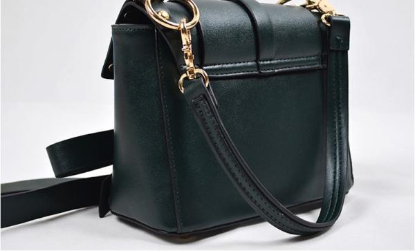 2016 new bow shoulder bag Messenger female European and American fashion pure color pu handbag