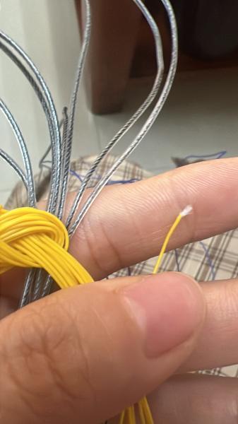 Fábrica de fios de revestimento PVC Stirling Yarn Pvc Coated Yarn Synthetic Waxes Sewing Waxed Thread