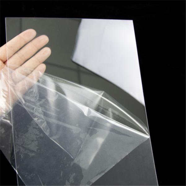 RPET Plastic Sheet High Transparency Glossiness Thin RPET Rigid Plastic Sheet For Packing