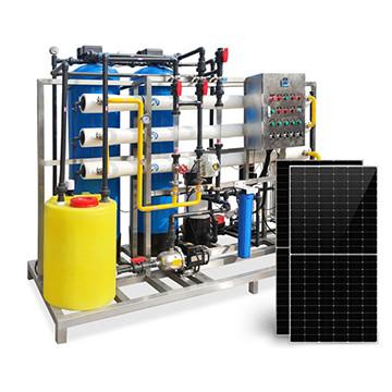 Des machines de dessalement de l'eau de mer à énergie solaire durable, automatisées et écologiques