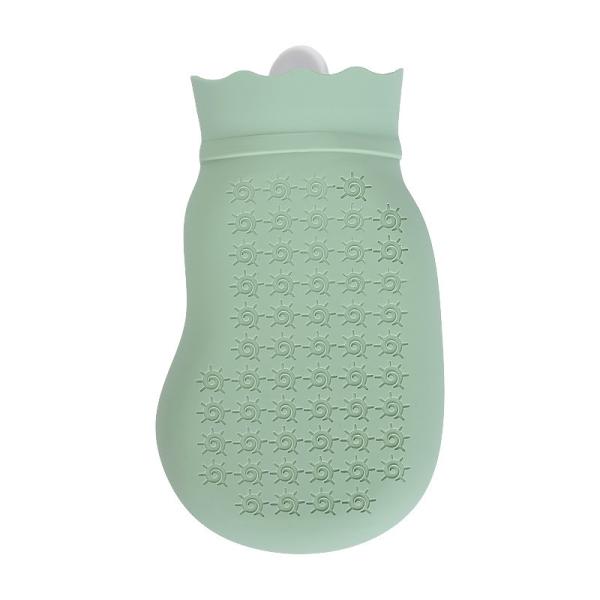 500 мл проницаемая резиновая бутылка с горячей водой с мягким крышкой для менструального отопления кровати