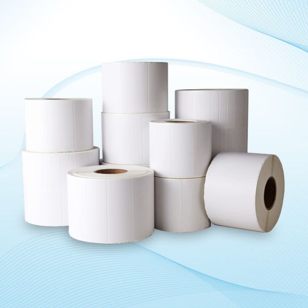 Barcode Direct Thermal Label Paper Stickers Self Adhesive
