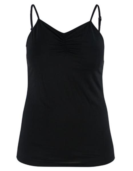 Black Color Basic Ladies Stylish Top Ladies Summer Tops Jersey Style