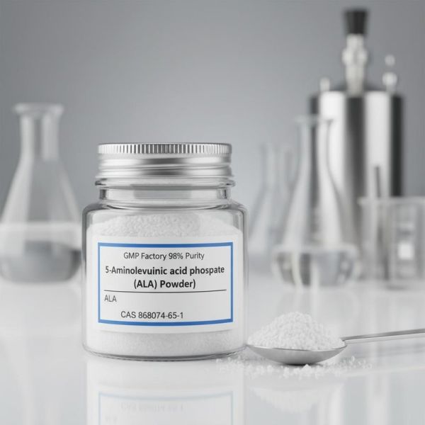 98% Purity 5-Aminolevulinic Acid Phosphate ALA Powder Use for Cosmetic Grade