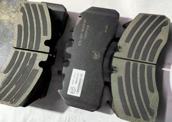 European Truck Brake Pad Wva29187 After Green Test 100% Asbestos Free Formulation