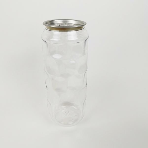 500ml Transparent Plastic Containers Jar
