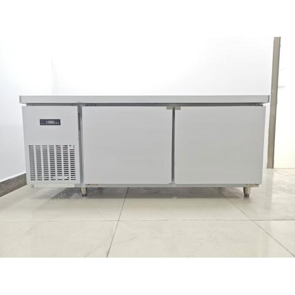 1.8M Undercounter Chiller Commercial Refrigerator Workbench For Kitchen Stainless Steel Table