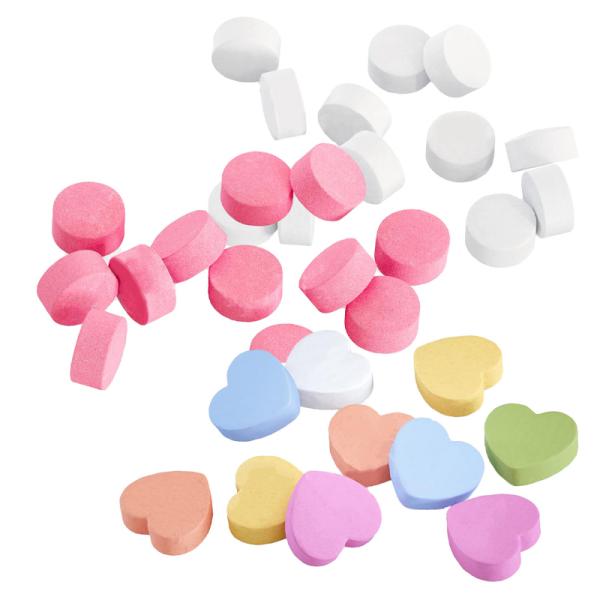 Sugar Free Tablet Candy Bulk Fruit Mint Flavor Valentine'S Day Custom Private  Pressed Sugar Candy