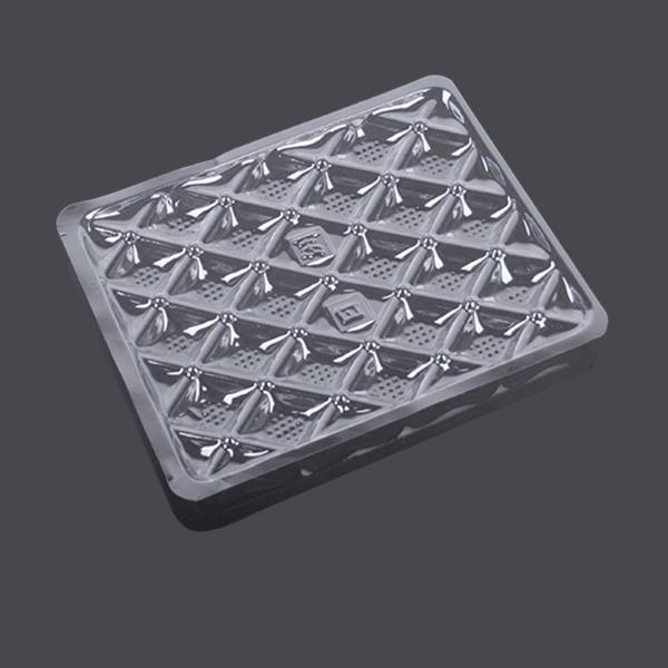 Упаковка подноса еды пластмассы квадрата 15*10*1.5cm