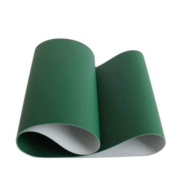 PVC Green Conveyor Belt for Food, Tobacco, and Logistics Industries