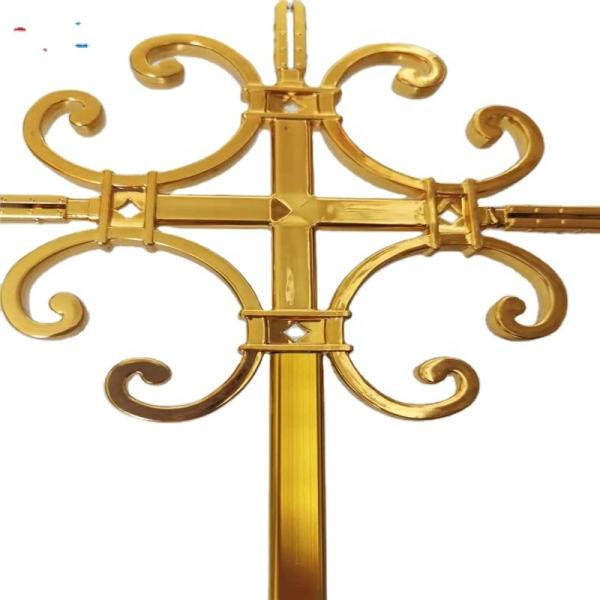 Алюминиевые окна с грузинскими решетками для двойного стекла