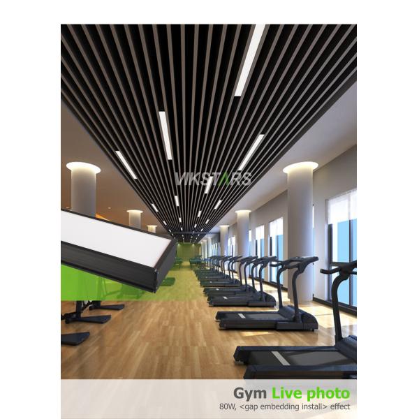 30w 40w 50w 60w 80w 120w Led Linear Lights With Best Price For Commercial Indoor Lighting