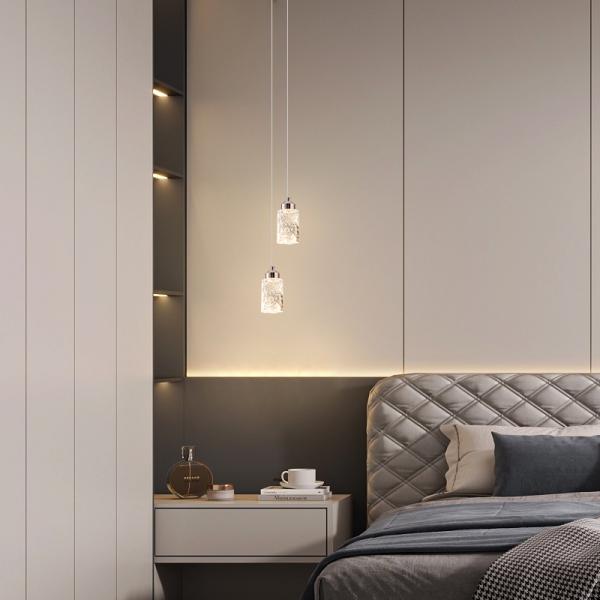 Fashion Wholesale Staircase Dining Room Contemporary Gold Pendant Lights Modern Decorative Cloud Crystal Chandelier