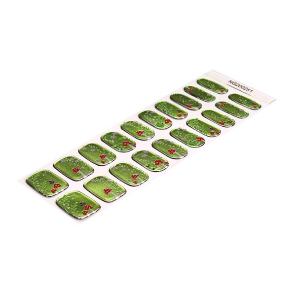 New Product semi-cured gel strips hot selling Chameleon Gel nail stickers