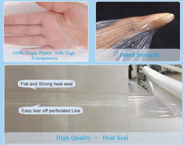 Mattress bags, Construction Film Pallet/Machine/Cargo Cover Furniture Cover Perforated Rolling Bag Plastic Storage Bag