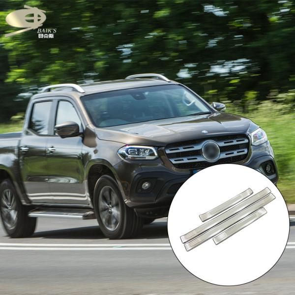 Mercedes Benz X Class W470 Stainless Steel Door Scuff Plate