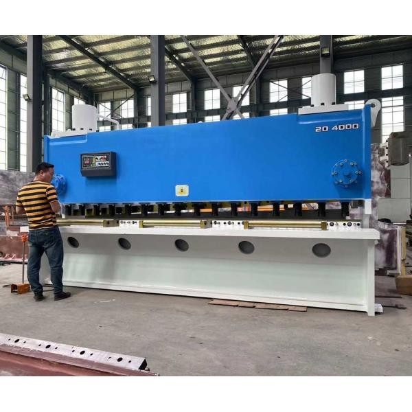 20x4000mm Guillotine Shears Hydraulic Cutting Machine Heavy Duty