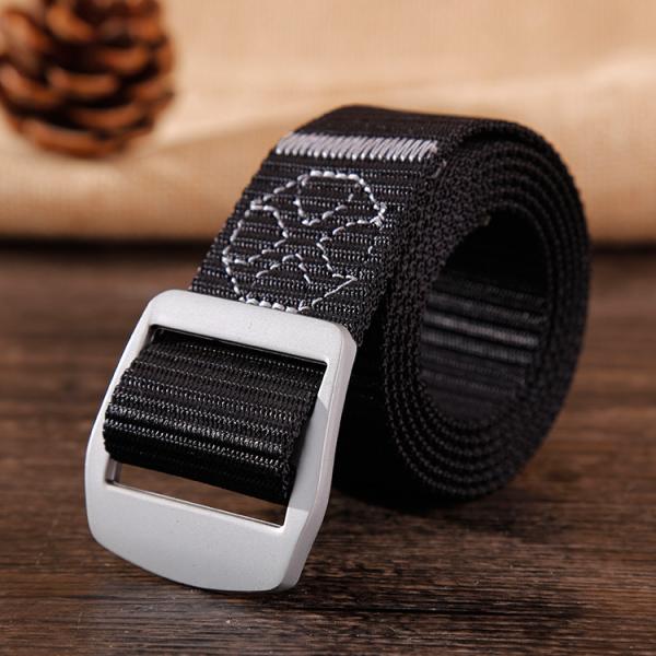 Mountaineering Tactical Webbing Belt Military 3.7cm Zinc Alloy Buckle