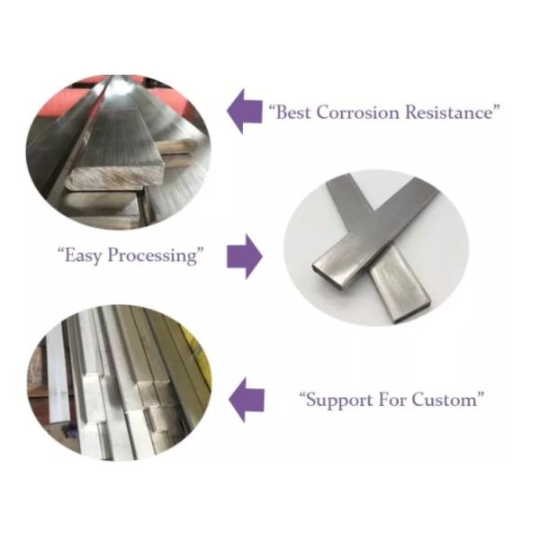 Hot Sale ASTM 201 304 316 Stainless Steel Flat Bars for Construction for Durable and Corrosion-Resistant Applications