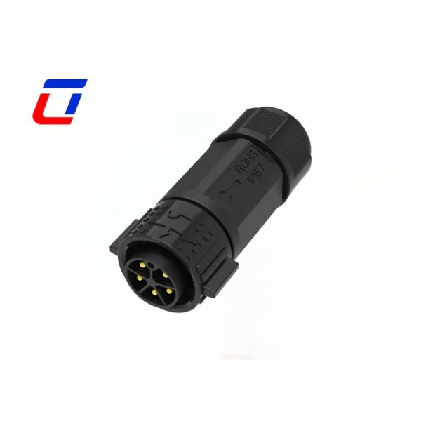 50A M25 5 Pin Male Female Connector IP67 Quick Release Solar Connectors For Power