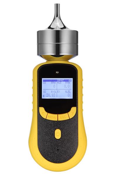 Handheld Multi Gas Analyzer LCD Dot Matrix Display With Internal Sampling Pump