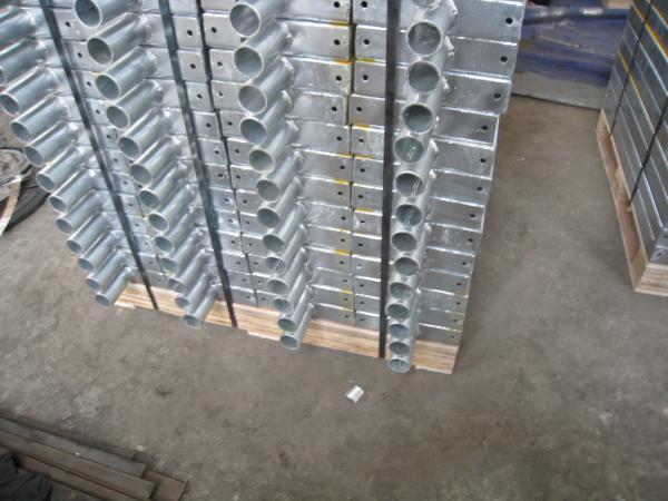 Metal Non Slip Stair Treads Covers , Industrial Steel Plate Stair Treads
