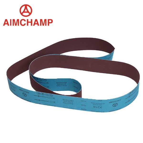 Metalworking Sand Belt Machine Jumbo Roll Zirconia Abrasive Belt 240 Grit 320 Grit