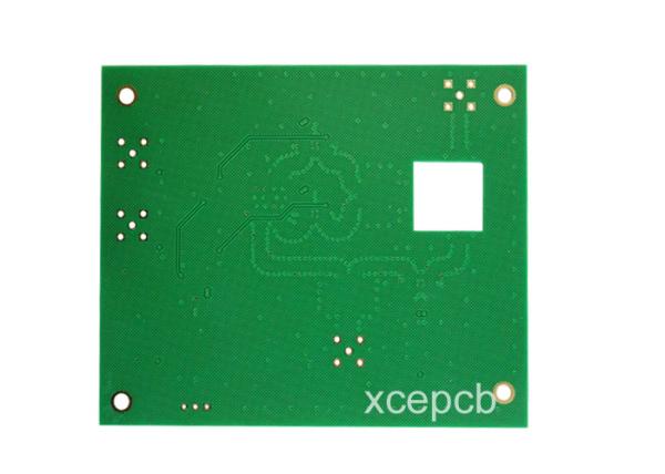 Green 4 Layer Double Sided Prototype PCB Fabrication For Elevator / Moving Staircase
