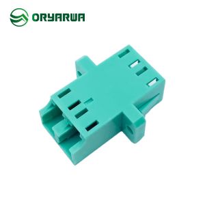 Муфта оптического волокна LC дуплекса телекоммуникационной сети RoHS с фланцом