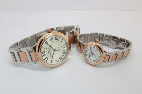 All Stainless Steel Watch With Supplying Your Own Logo On  Watch Dial, Fashion couple watch