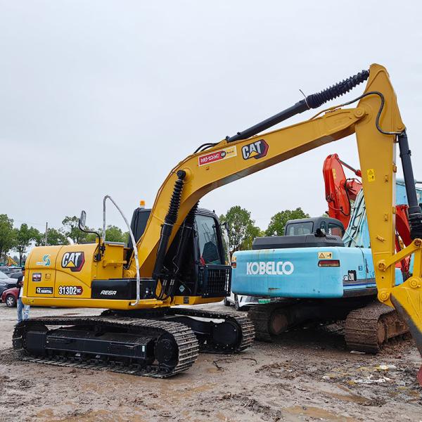 CAT 313D2GC Used Crawler Excavator  250L Large Fuel Tank Second hand Mini Excavator