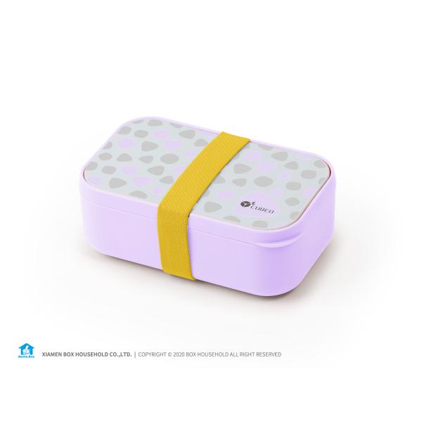 Bamboo Lid Bento Lunch Box 1000ml Capacity for Healthy Eating and Sustainable Living