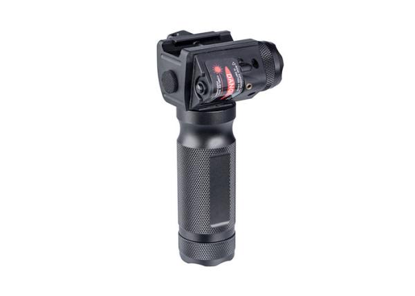 Aluminum Alloy Grip Tactical LED Flashlight 0.35kg Light Weight Concentrated Illumination