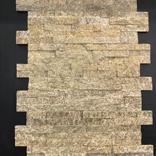 Natural stone , Granite Stacked Stone , Tiger Skin Quartzite Wall Cladding