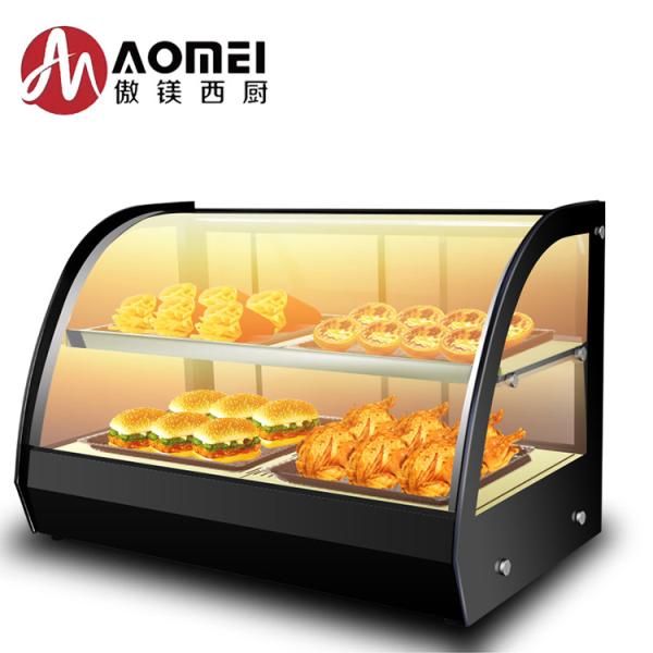 Professional Commercial Electric Food Warmer Display Showcase with Versatile Features