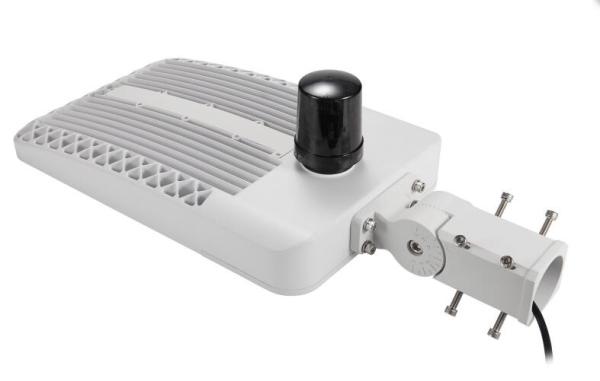 White Housing Shoebox Street Light , 42000 Lumen LED Outdoor Parking Lot Lights