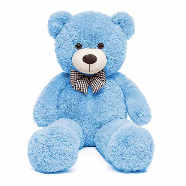 Плюшевый мишка валентинок OEM, плюшевый мишка ASTM гигантская серая