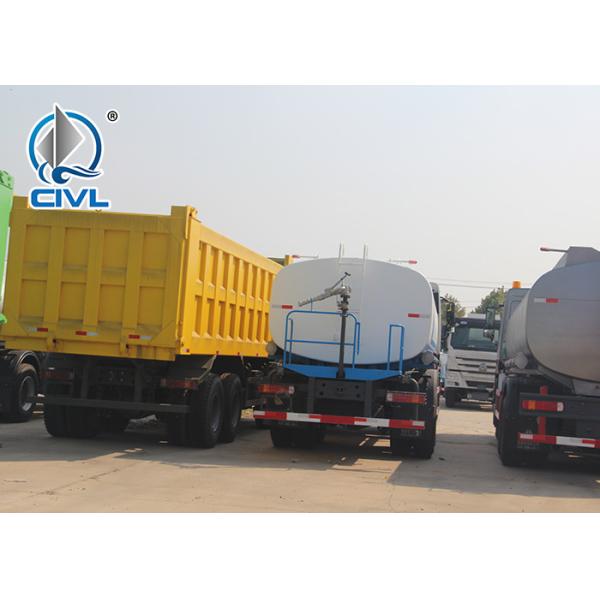 SINOTRUK Water Tanker Truck 4x2 water carrier truck 15000L capacity white color
