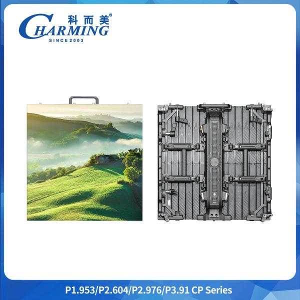 Aluminum Alloy Box P2.6/2.98/3.91 CP Series Outdoor LED Video Wall With Spring Ball Positioning