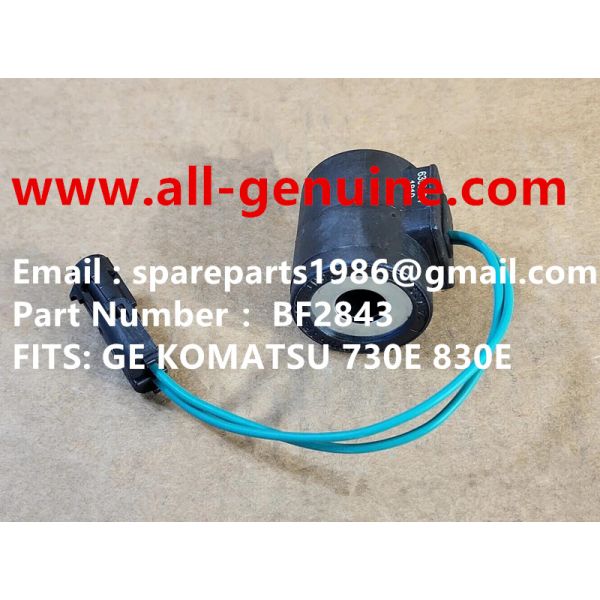 BF2843 COIL VALVE NHL NTE200 NTE240 KOMATSU 730E 830E 930E 960E MINING DUMP TRUCK WHEEL MOTOR DRIVE GE