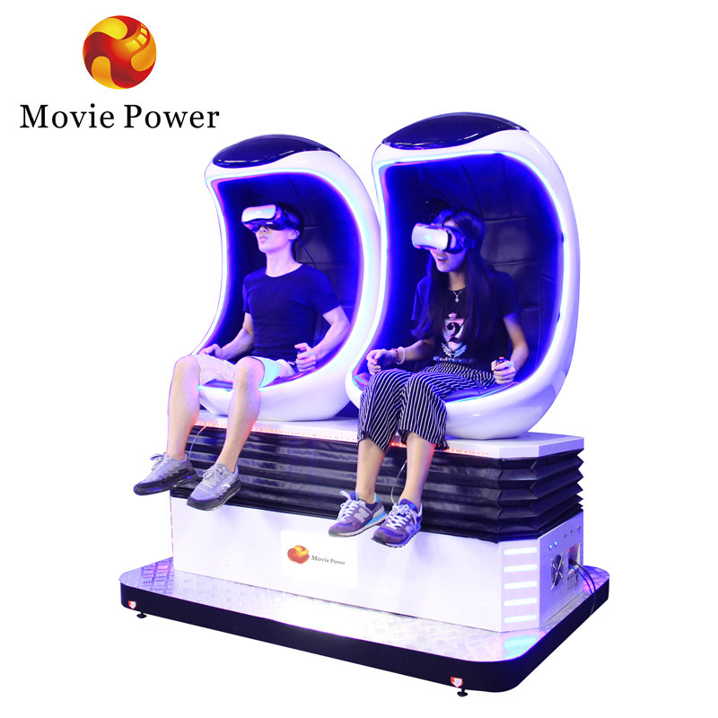 2 игрока Виртуальная реальность 9d Яйцестол Vr Ролик-костер Игровой автомат