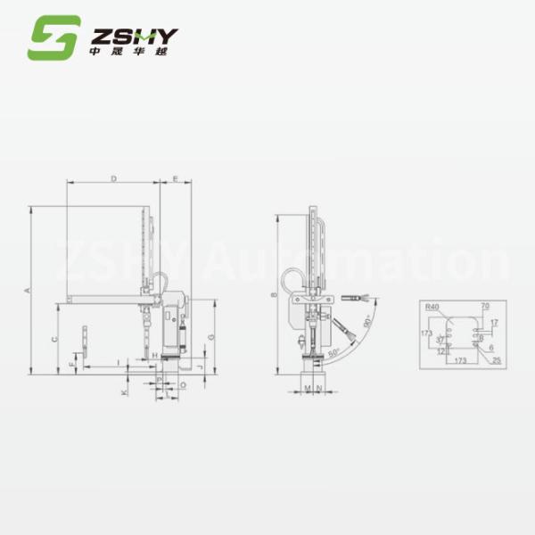 Customized Industrial Robot Automated Robot Loading And Unloading Machine