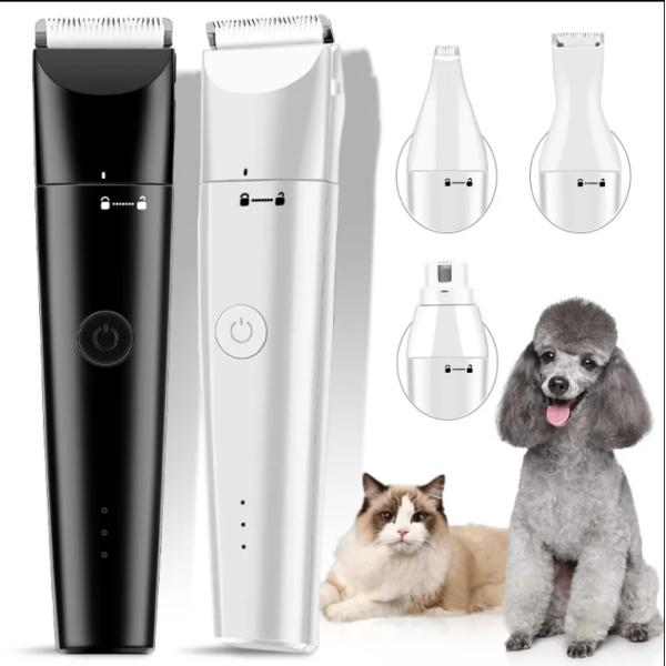 4 in 1 Pet Professional Grooming Set Electric Hair Clipper and Shaver for Household