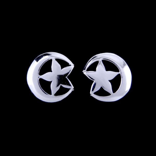 Дети стиля зайчика серебрят украшения/модные пресноводные серьги жемчуга