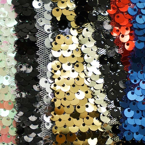 Сияющая отражательная декоративная ткань Sequins для ботинок одежды этапа